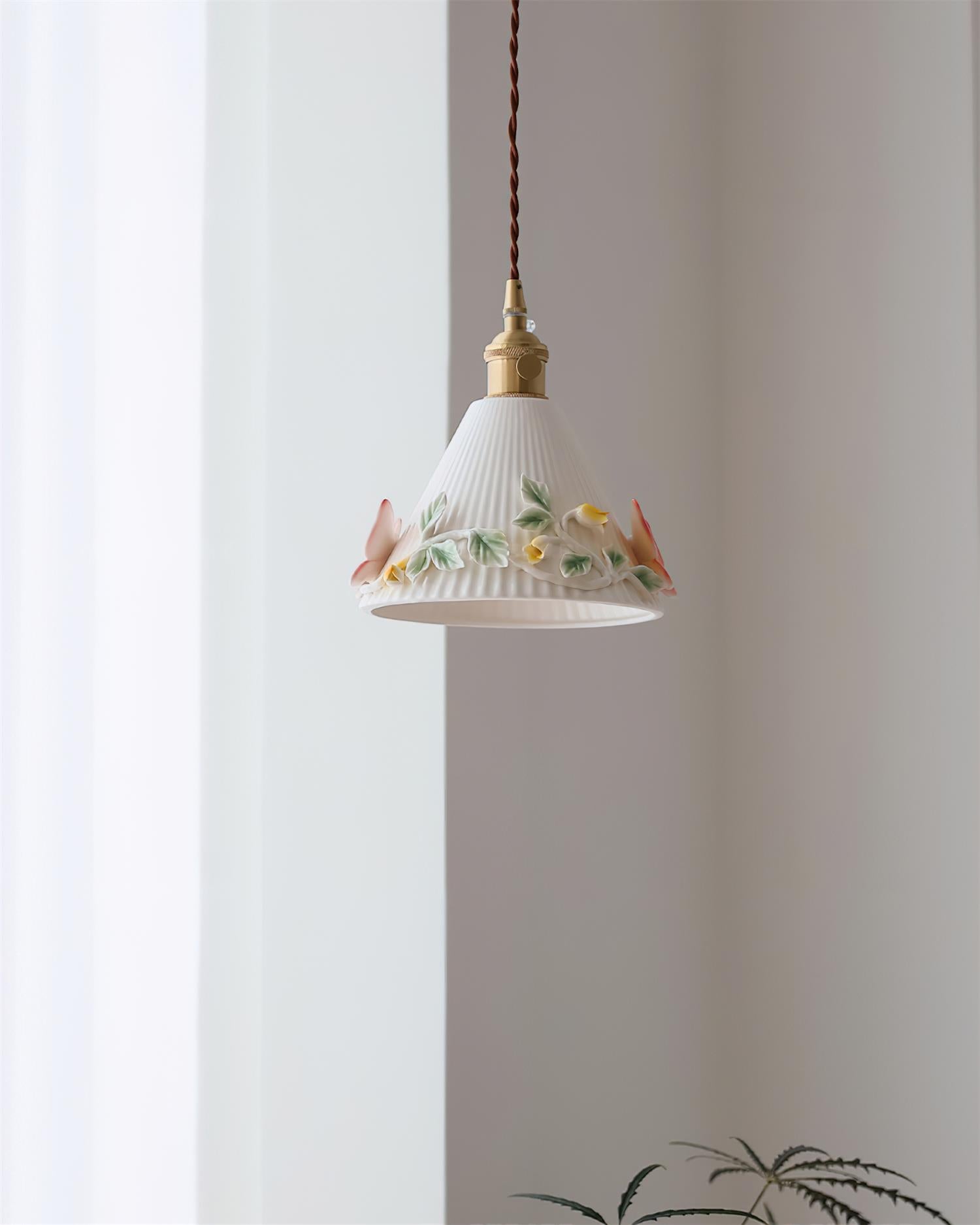 Florynna Suspension Élégance Fleur Pliée