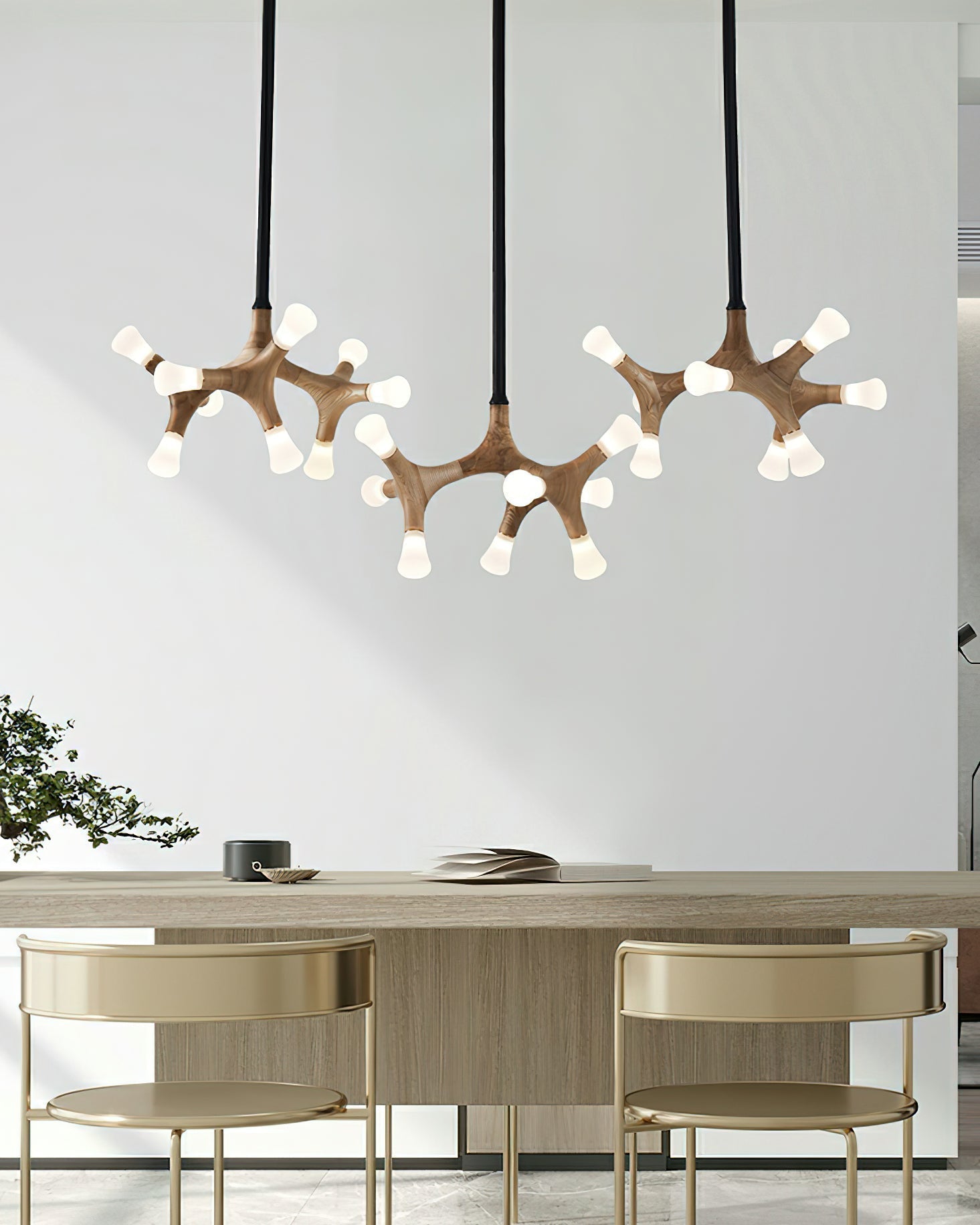 Mynorila Suspension Bois Design Branche