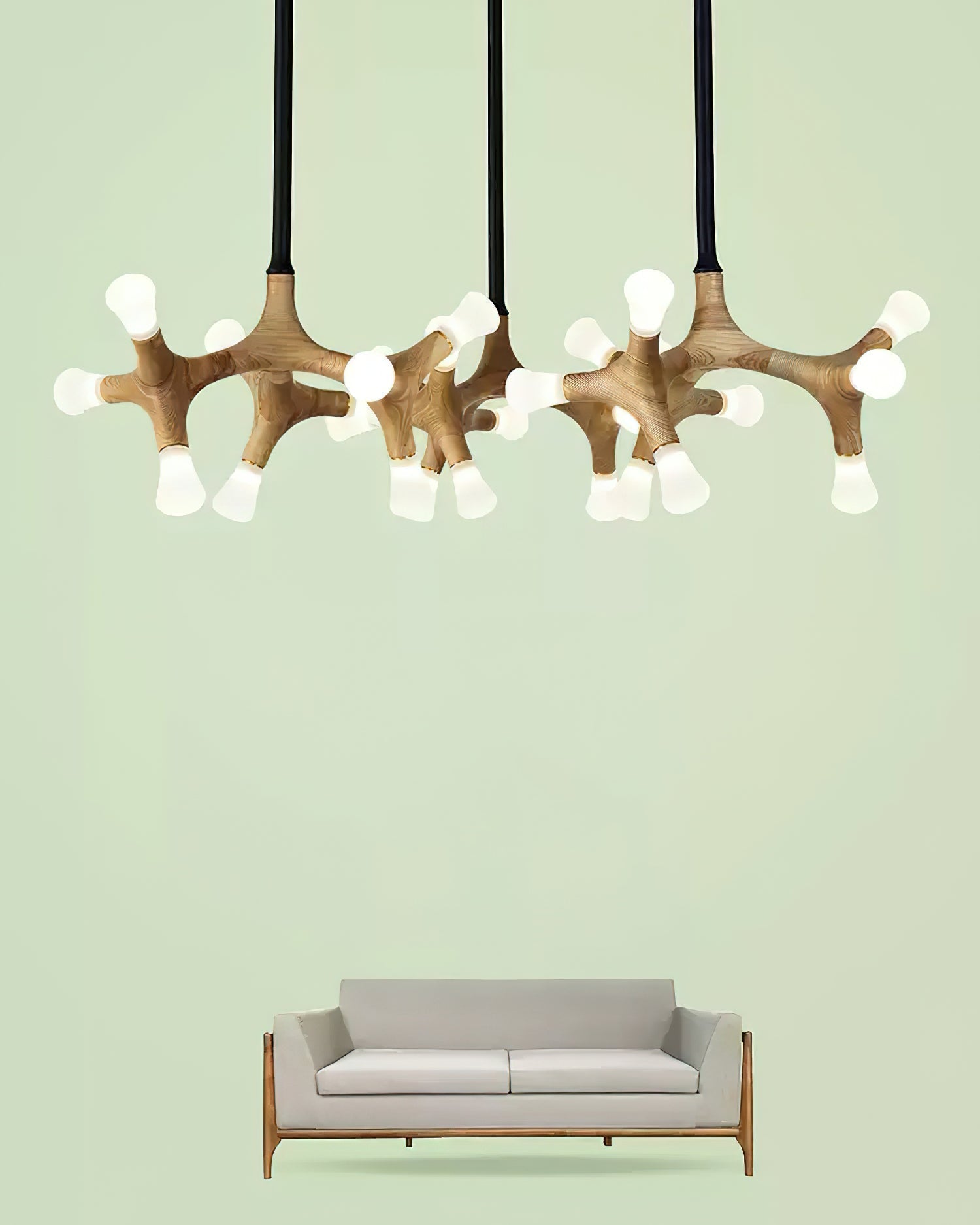 Mynorila Suspension Bois Design Branche