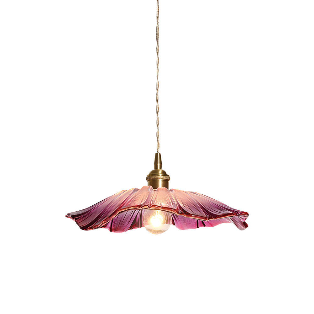 Aurvarira Suspension Art Laiton Verre Moderne Minimaliste