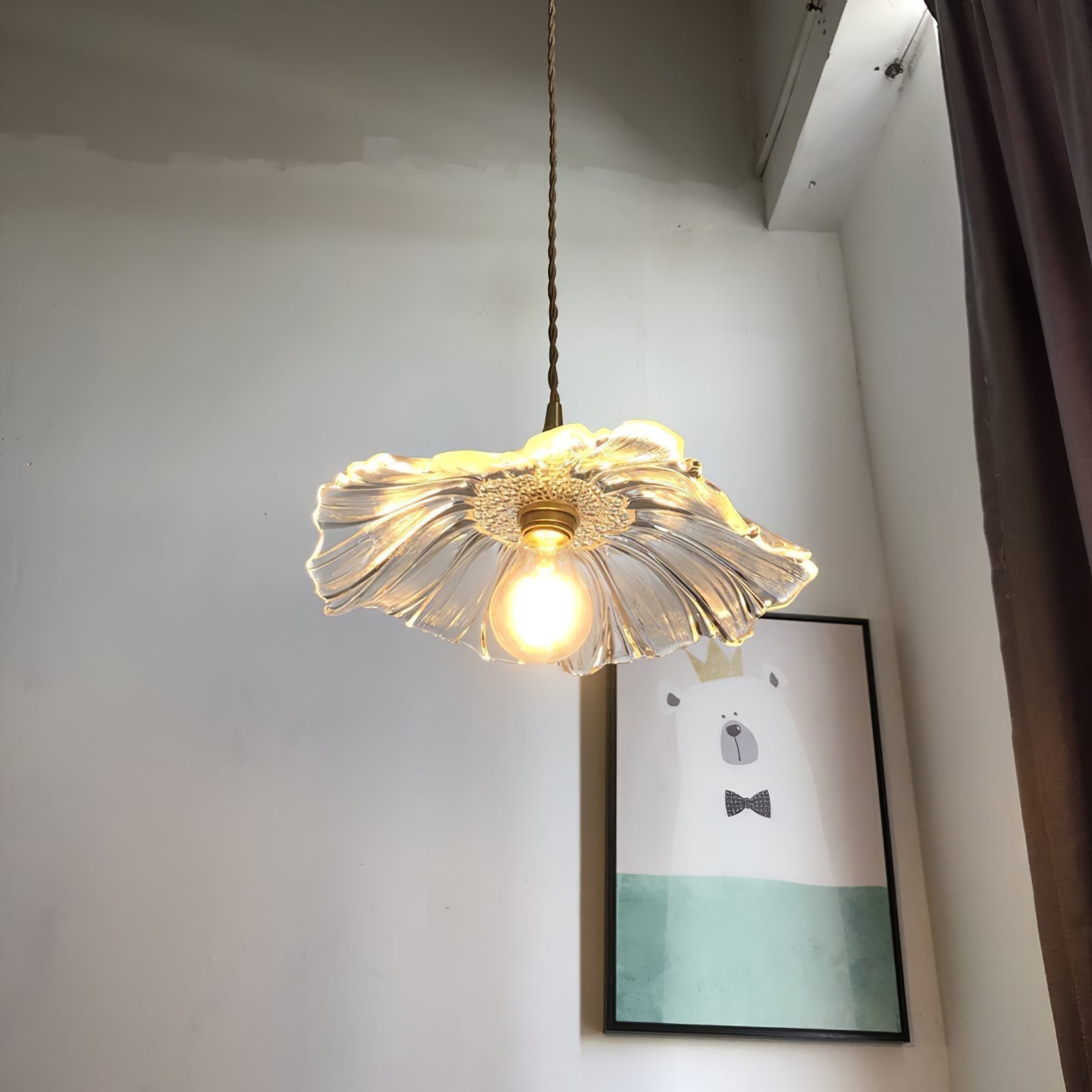 Zesorel Suspension Laiton Verre Créativité Individuelle