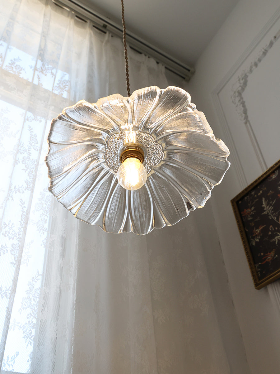 Aurvarira Suspension Art Laiton Verre Moderne Minimaliste