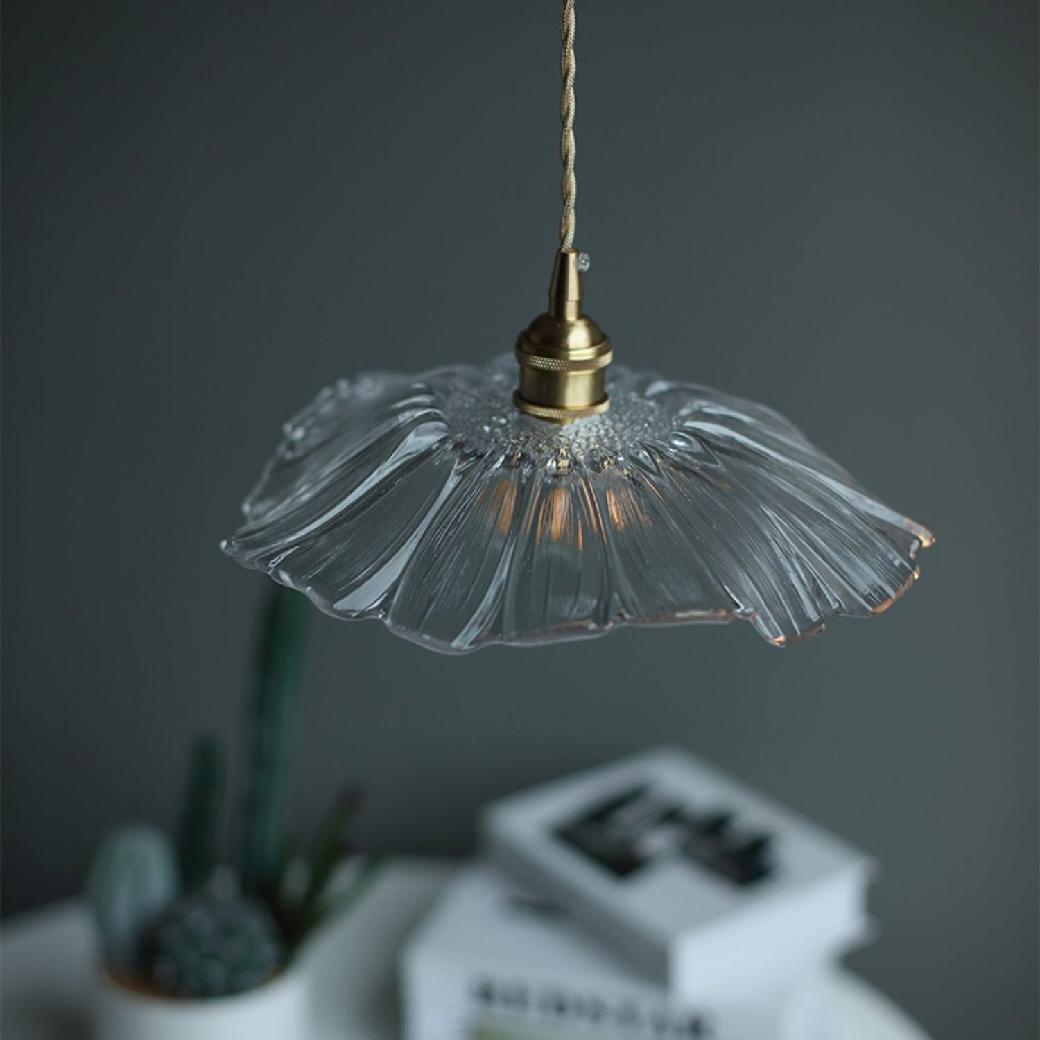 Zesorel Suspension Laiton Verre Créativité Individuelle