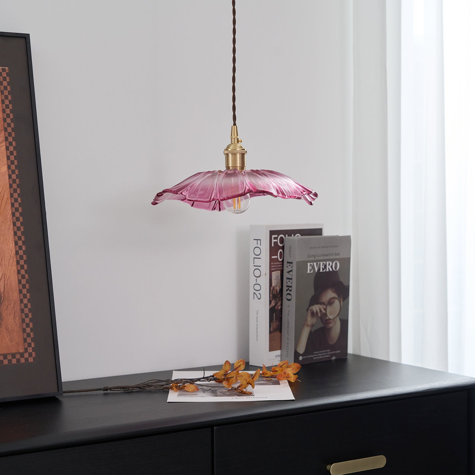 Zesorel Suspension Laiton Verre Créativité Individuelle