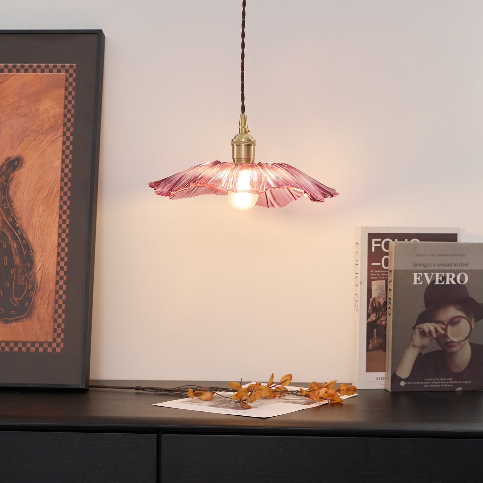 Zesorel Suspension Laiton Verre Créativité Individuelle