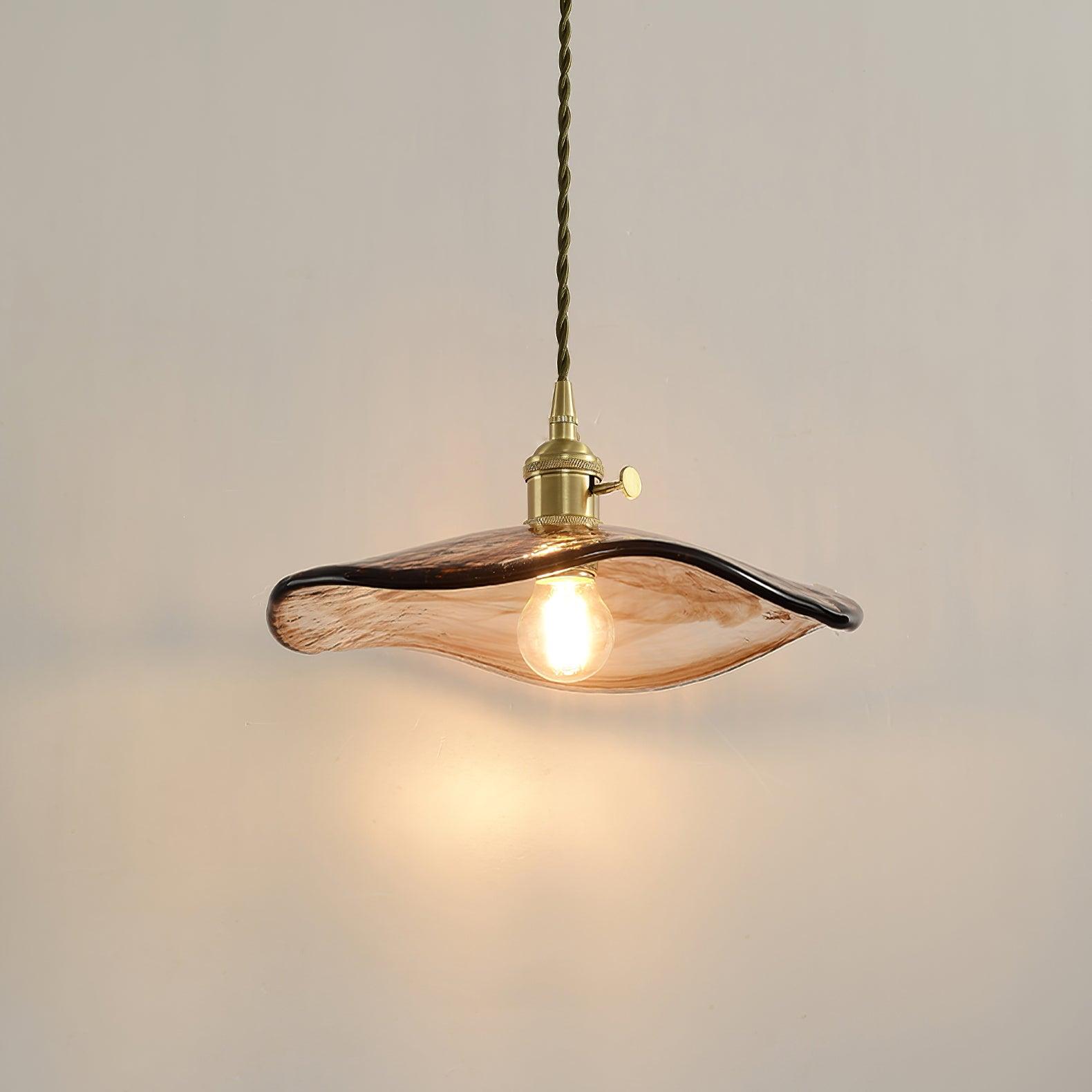 Nyros Lustre Suspendu De Luxe En Verre