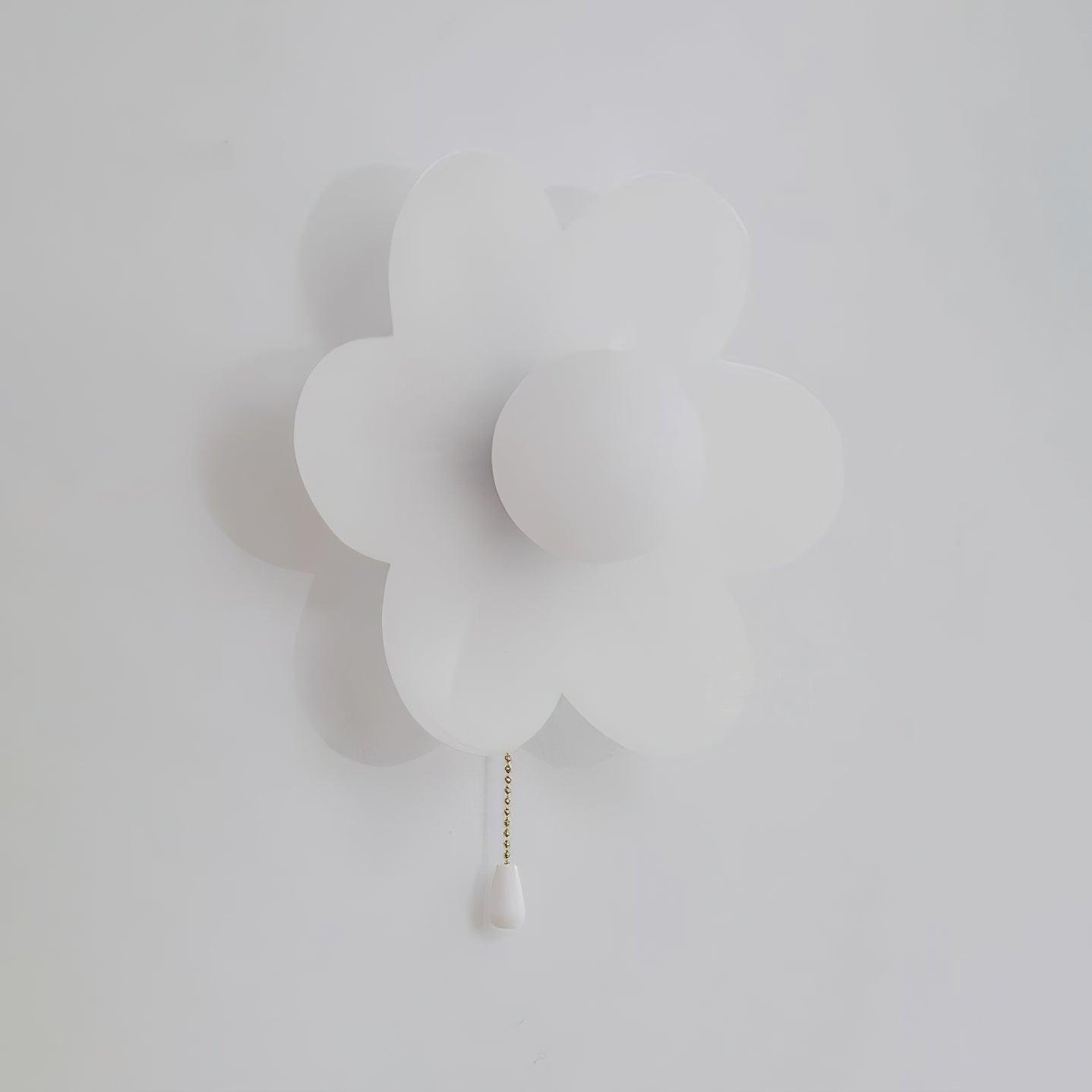 Acroma Nordic Art Fleurs Résine Applique Murale
