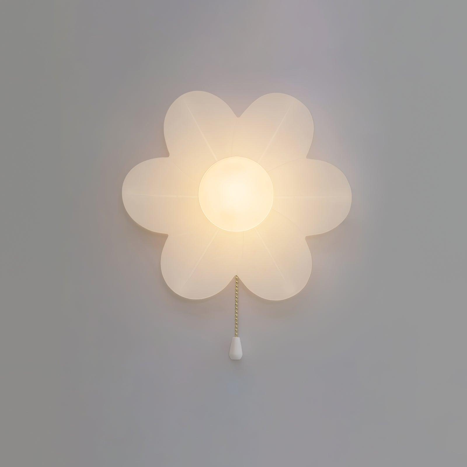 Acroma Nordic Art Fleurs Résine Applique Murale