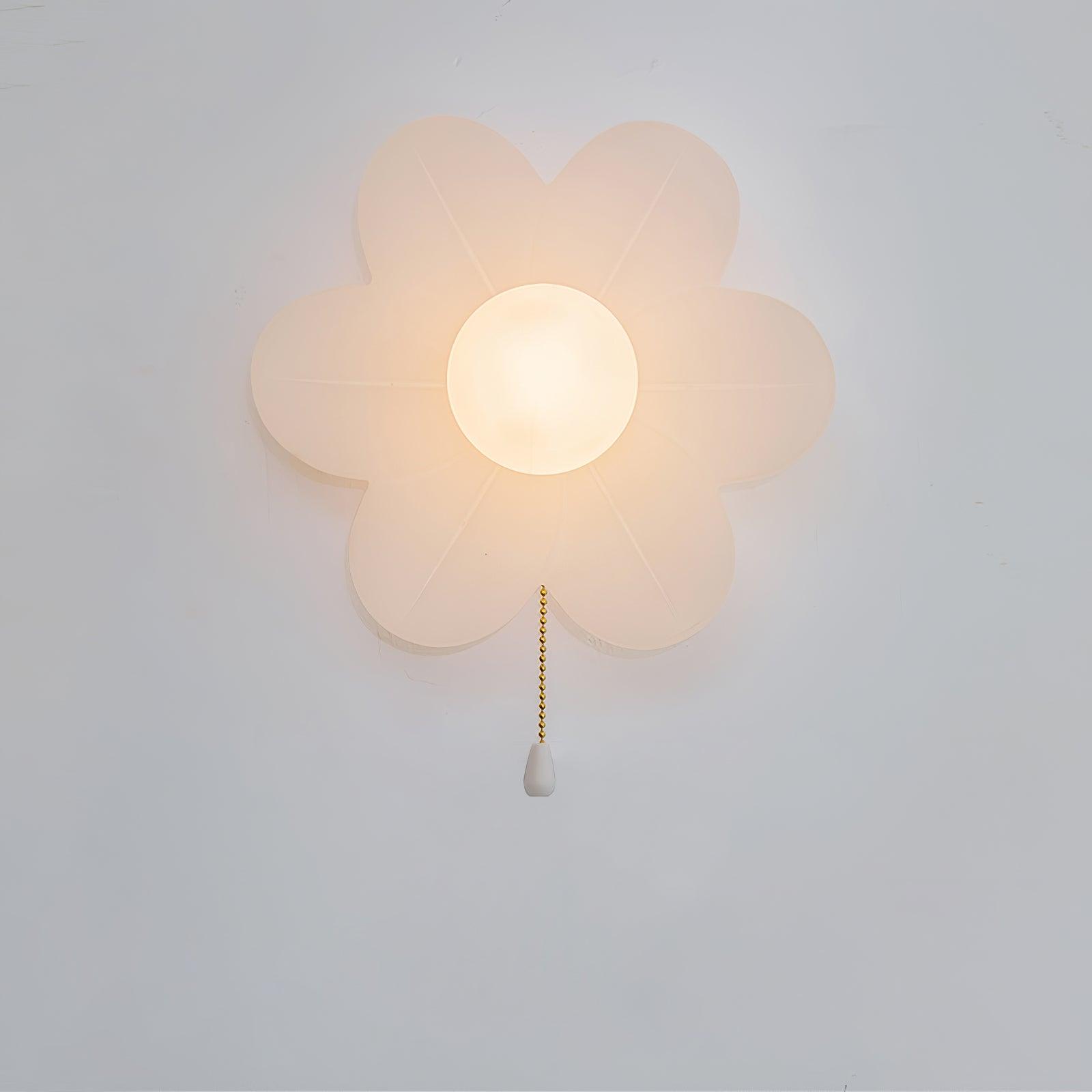 Acroma Nordic Art Fleurs Résine Applique Murale