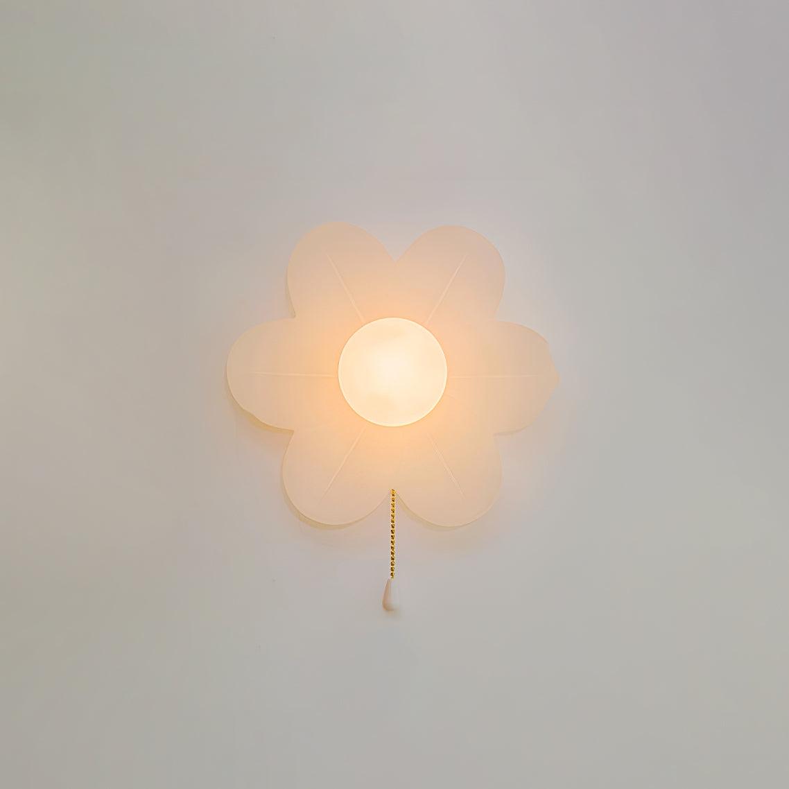 Acroma Nordic Art Fleurs Résine Applique Murale
