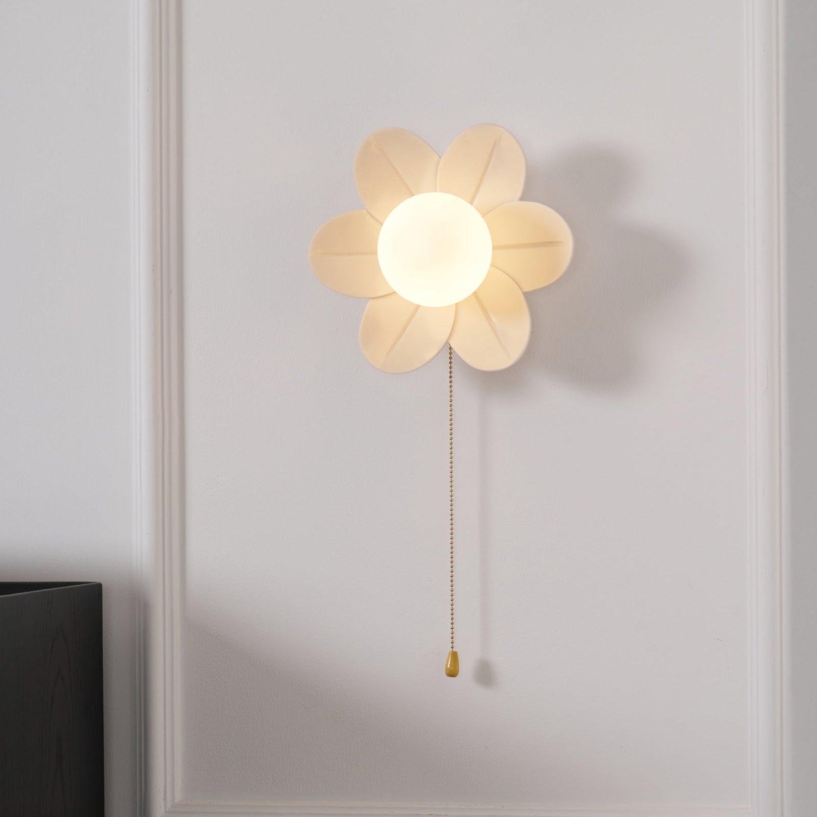 Acroma Nordic Art Fleurs Résine Applique Murale
