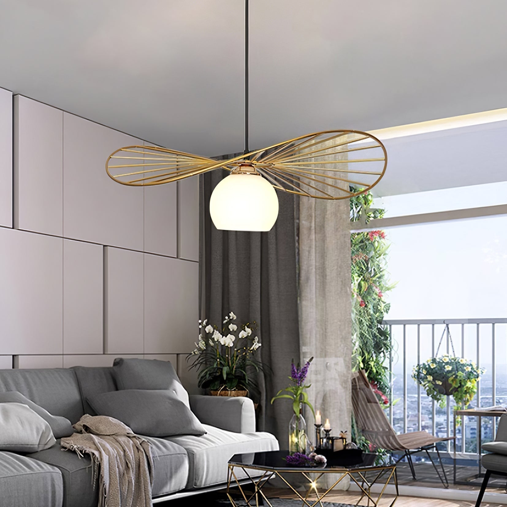 Fluora Hat Suspension Fil Sculptural