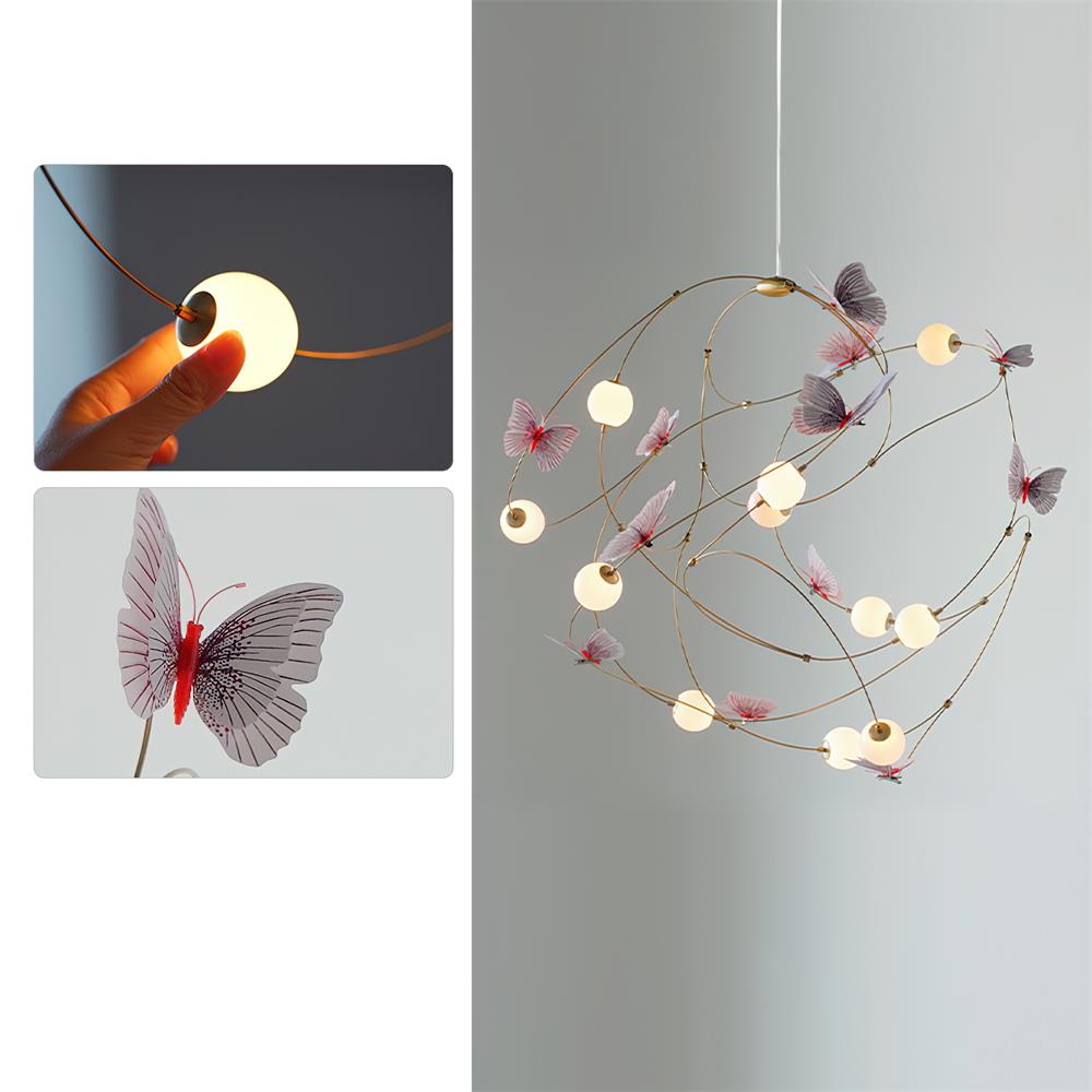 Flutterveil Lustre Papillon Rêveur