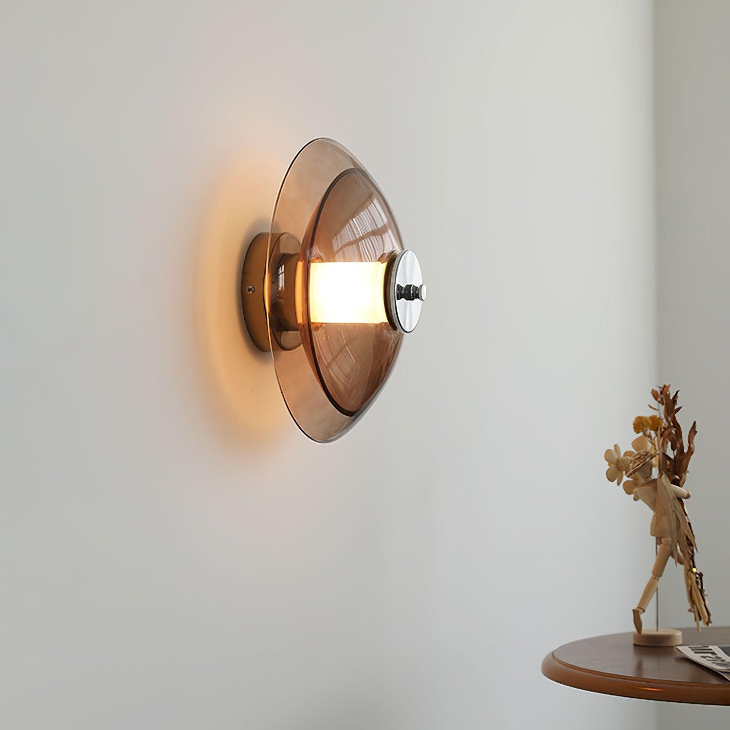 Vasolir Applique Murale Soucoupe Volante Chrome