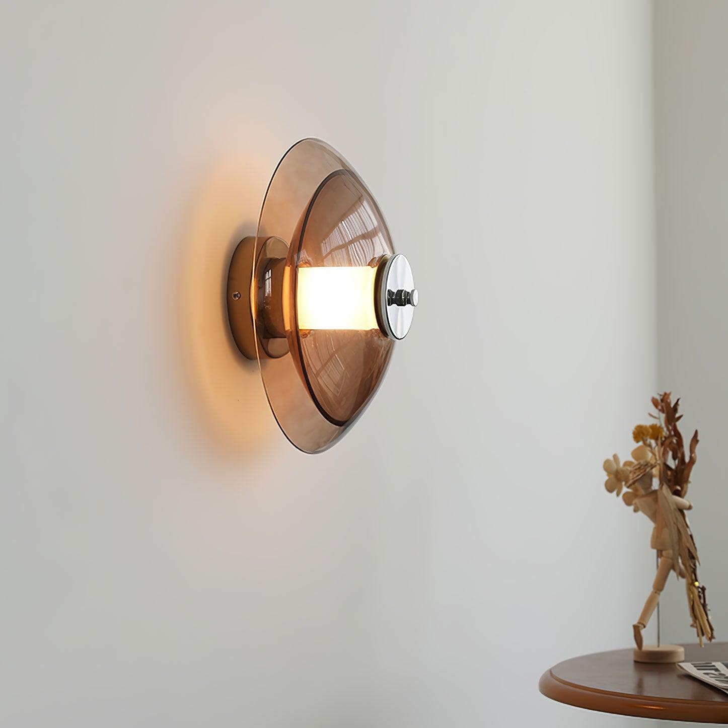Vasolir Applique Murale Soucoupe Volante Chrome