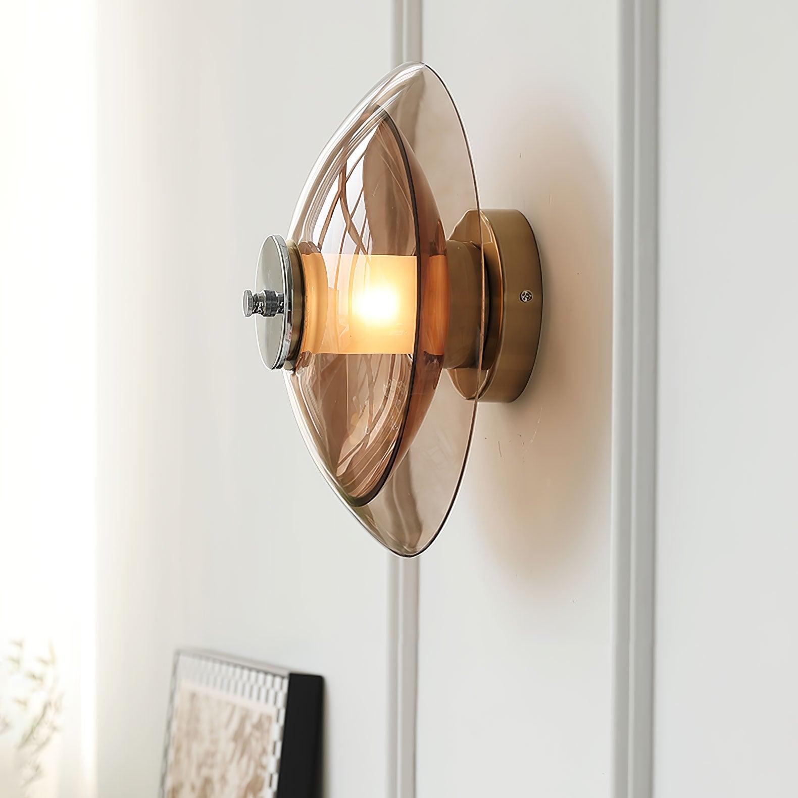 Vasolir Applique Murale Soucoupe Volante Chrome