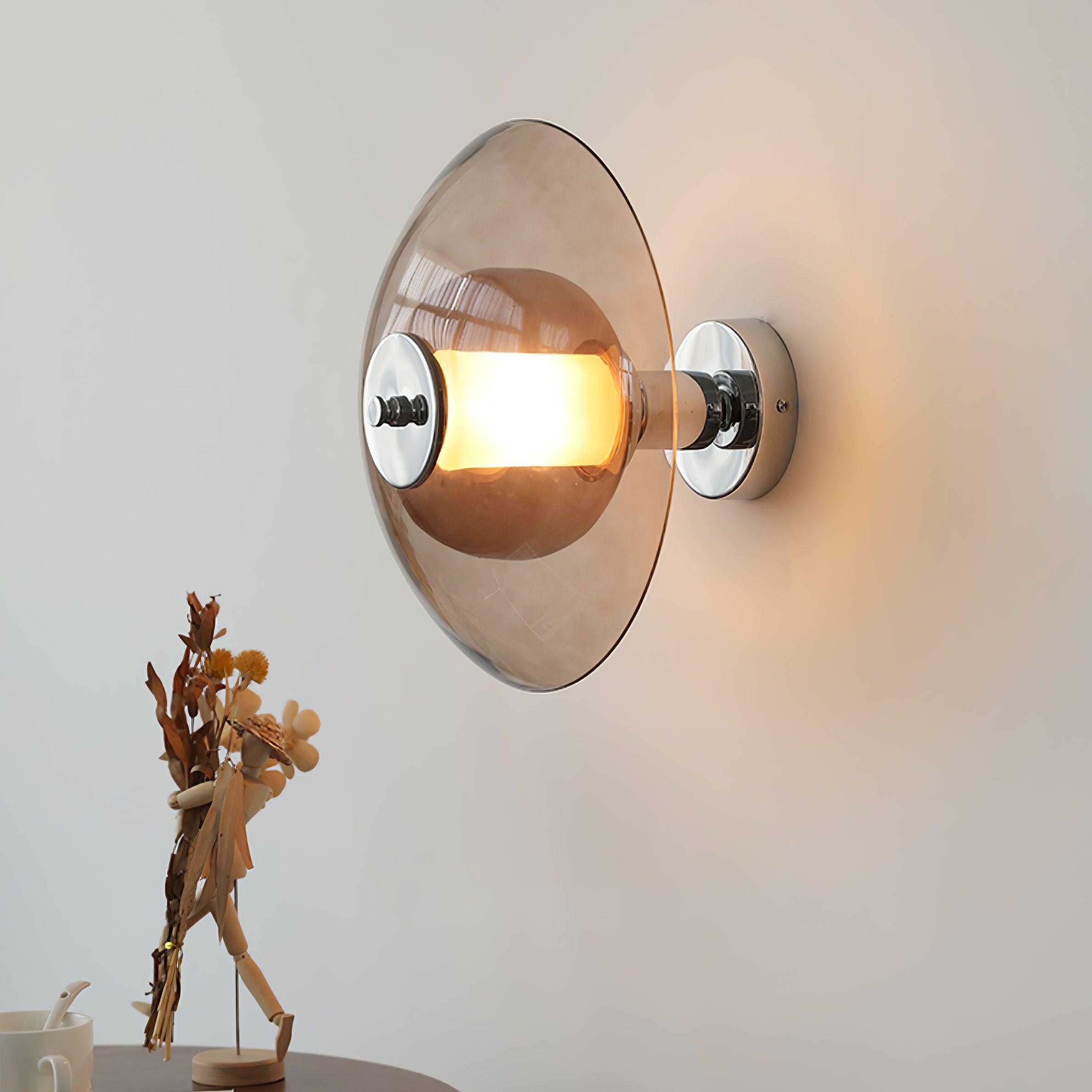 Vasolir Applique Murale Soucoupe Volante Chrome