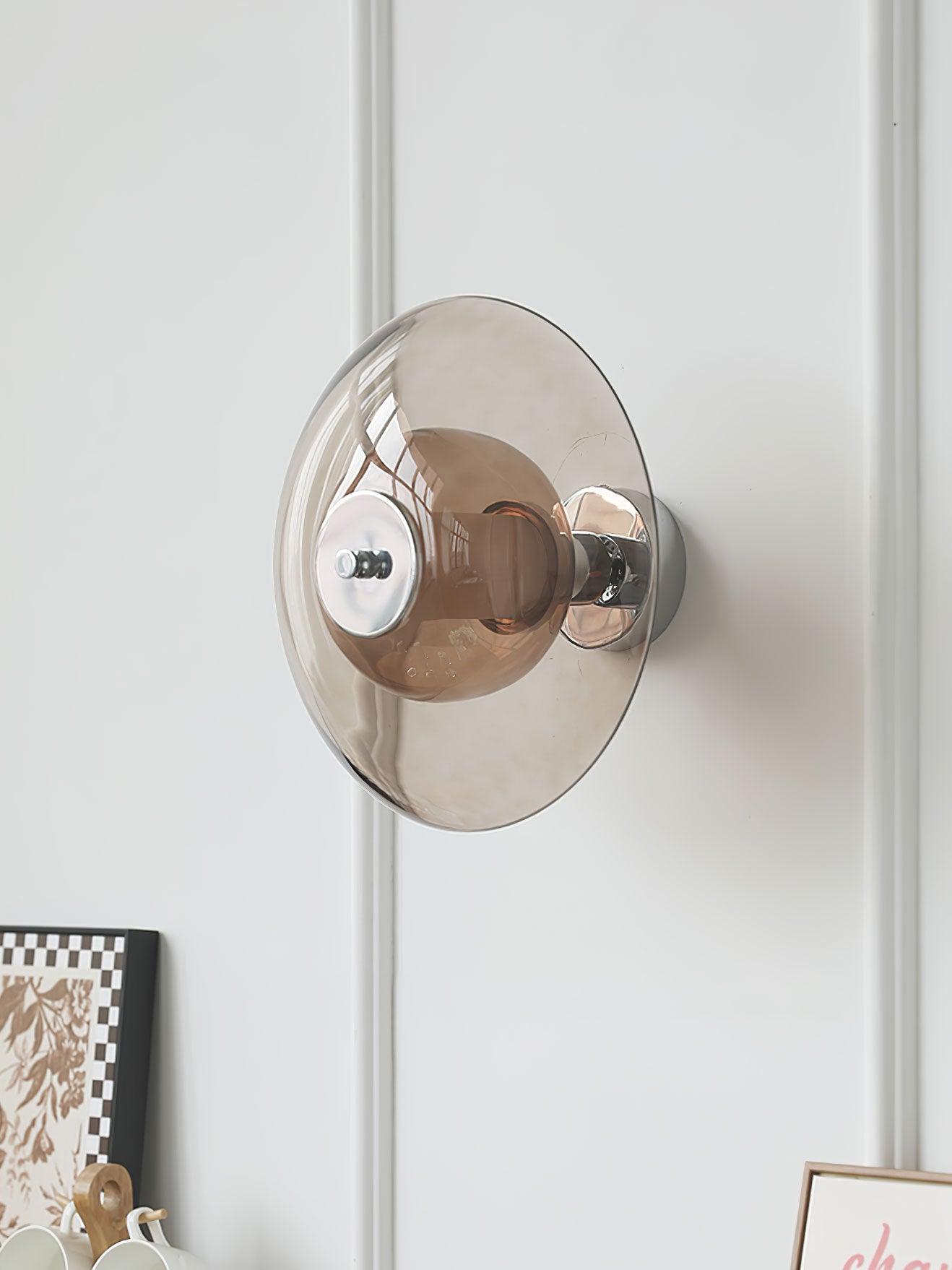 Vasolir Applique Murale Soucoupe Volante Chrome