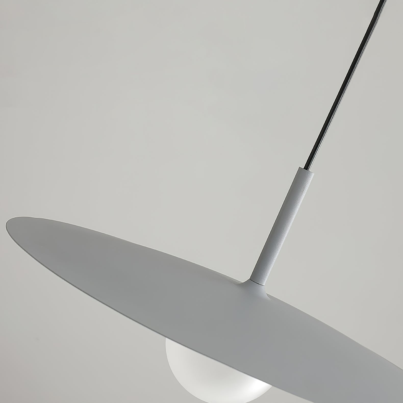 Lustra Suspension Lampe Abat-jour Plat pour Salon