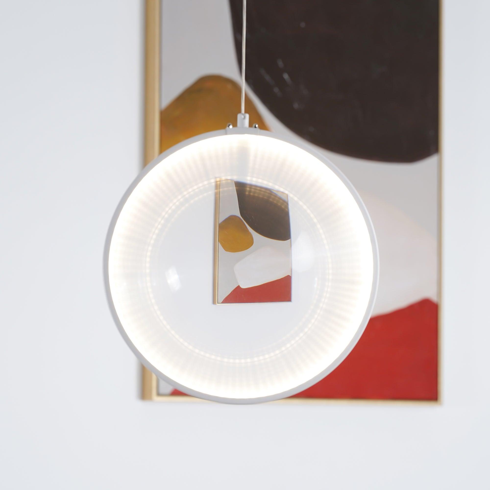 Veloria Suspension Artistique en Verre