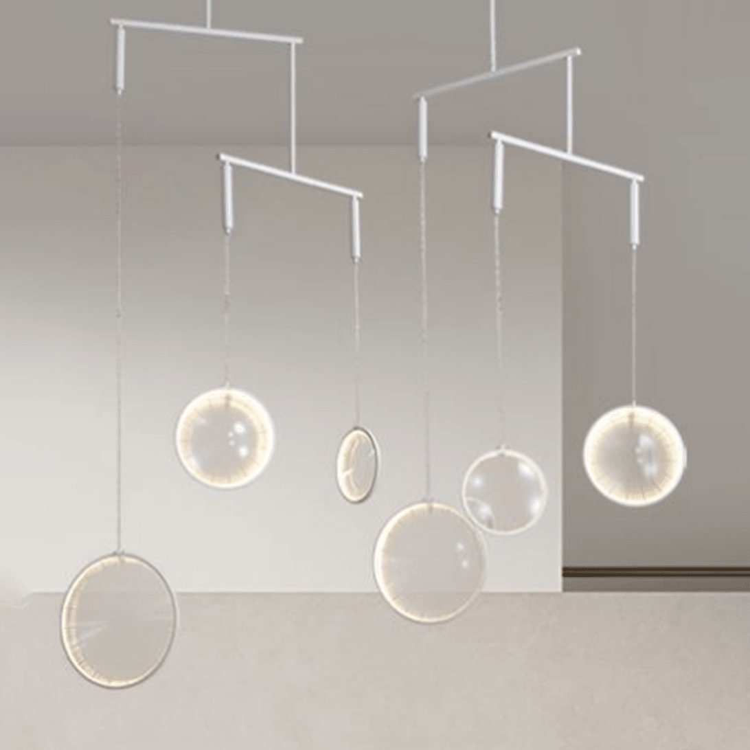 Veloria Suspension Artistique en Verre