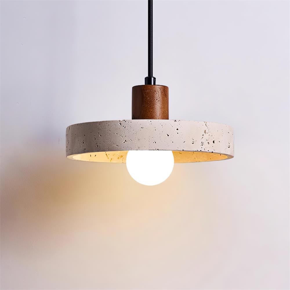 Ritta Suspension Travertin Moderne En Groupe