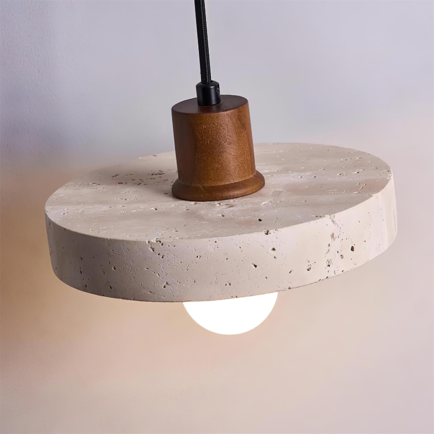 Ritta Suspension Travertin Moderne En Groupe
