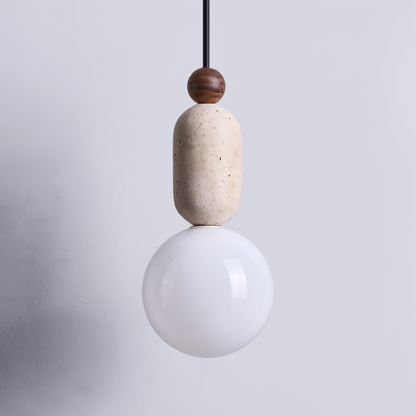 Vaarnii Suspension Minimaliste en Travertin