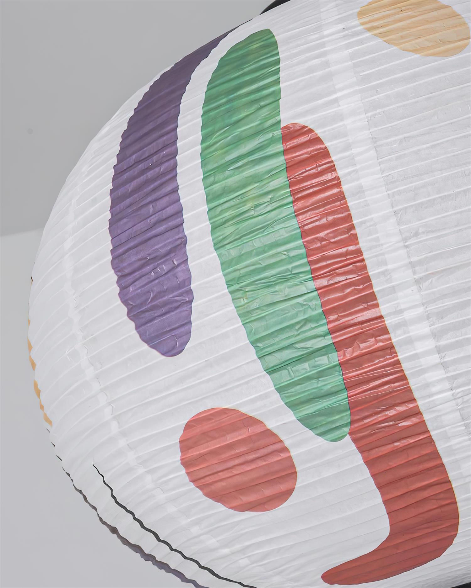 Formakami Suspension Abat-jour en Papier Abstrait