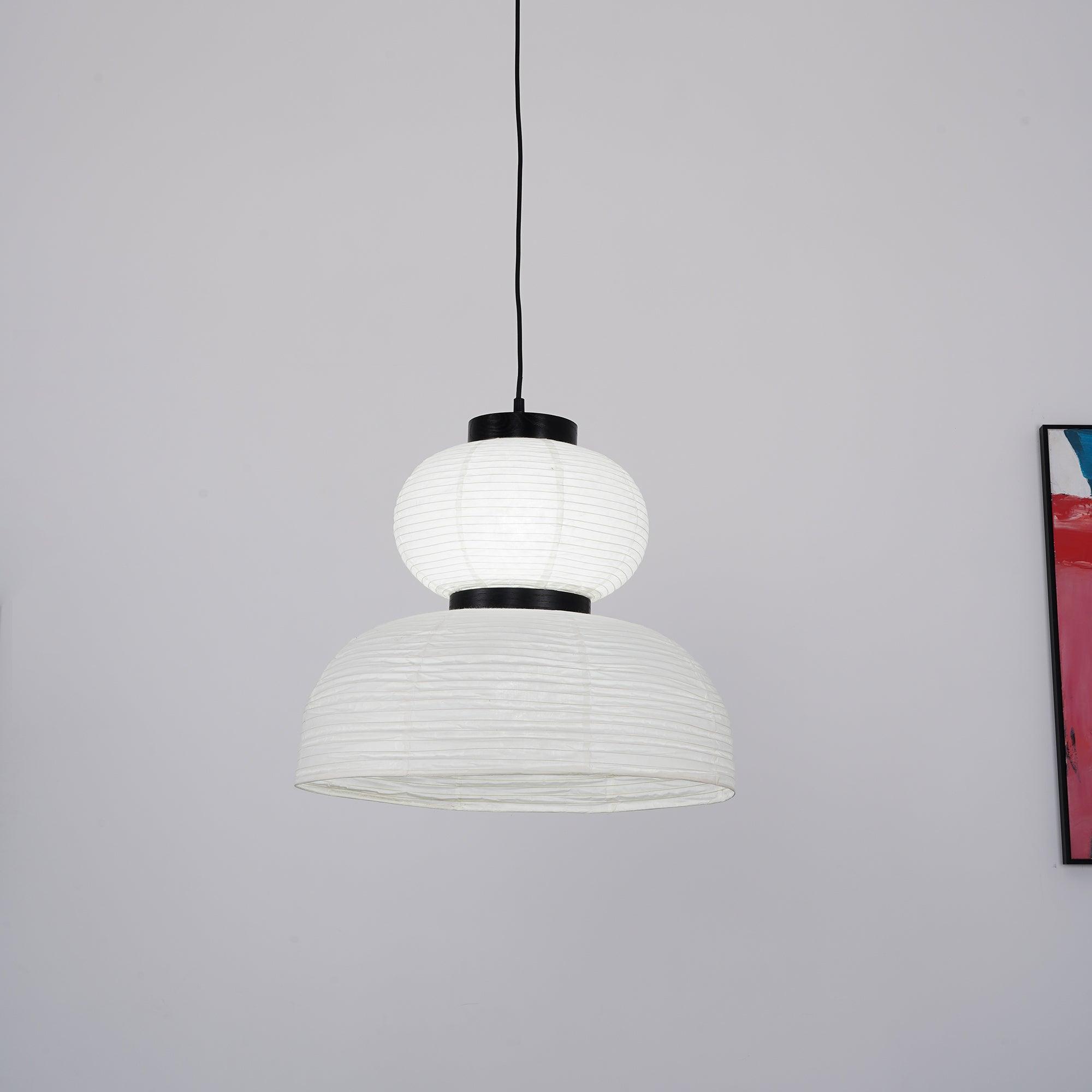 Tessire Lampe Suspendue Scandinave en Papier