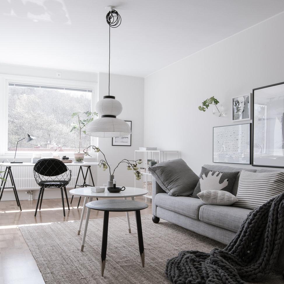 Tessire Lampe Suspendue Scandinave en Papier