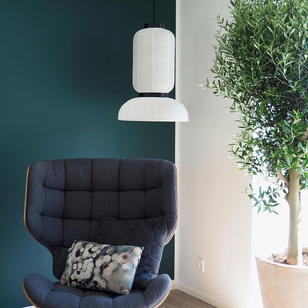 Tessire Lampe Suspendue Scandinave en Papier