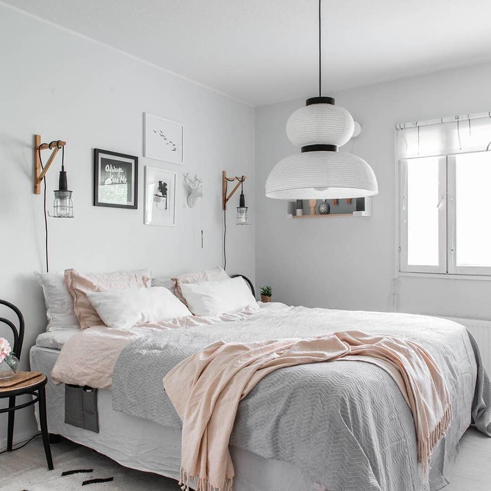 Tessire Lampe Suspendue Scandinave en Papier