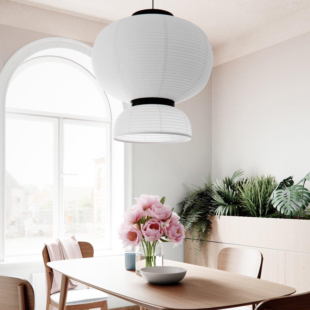 Tessire Lampe Suspendue Scandinave en Papier
