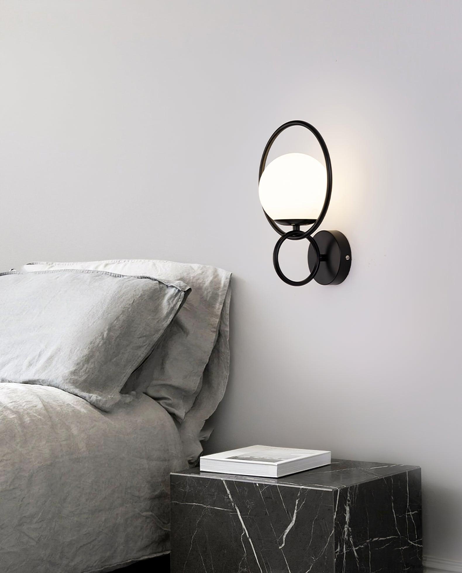Zesilan Lampe Murale en Verre Moderne Élégante