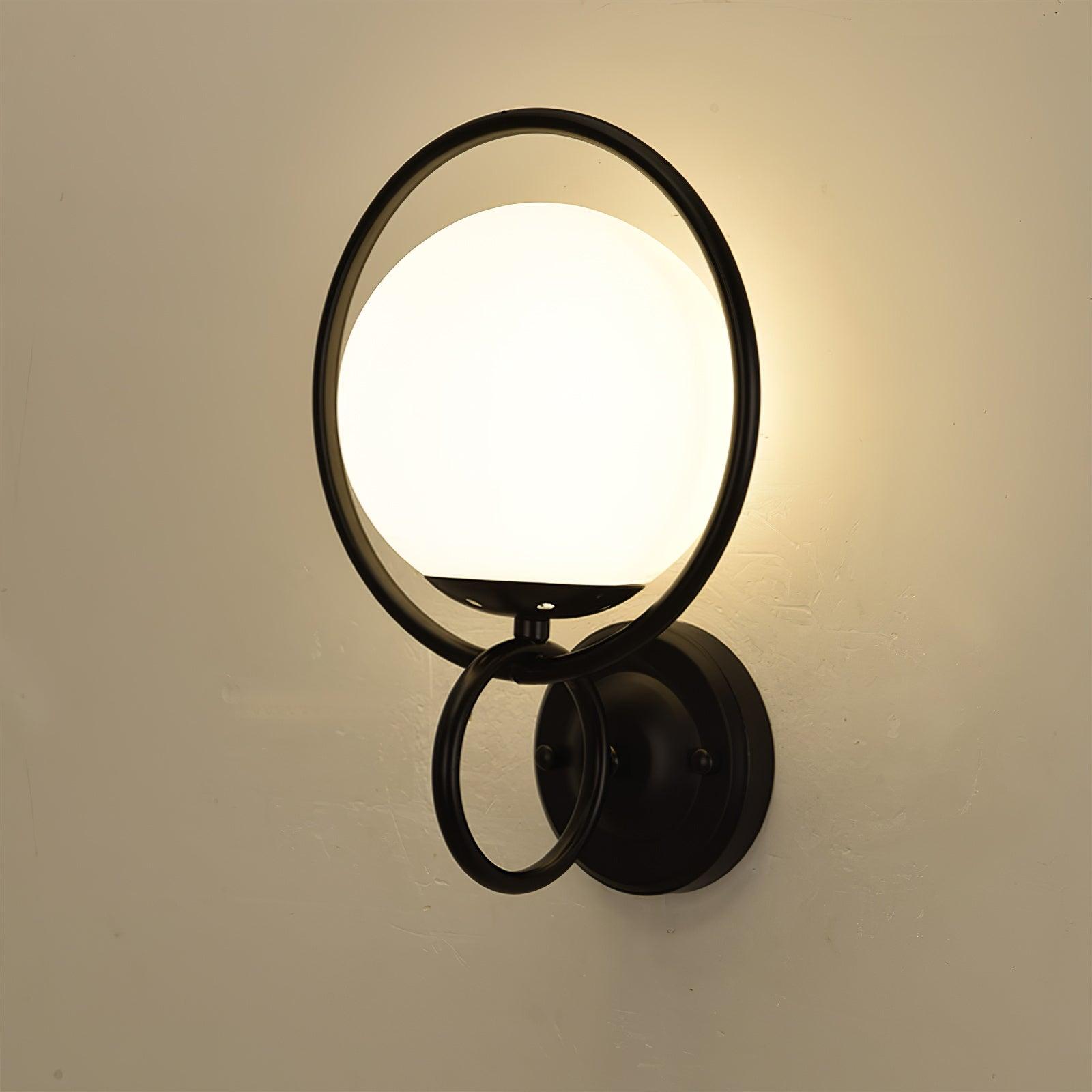 Zesilan Lampe Murale en Verre Moderne Élégante