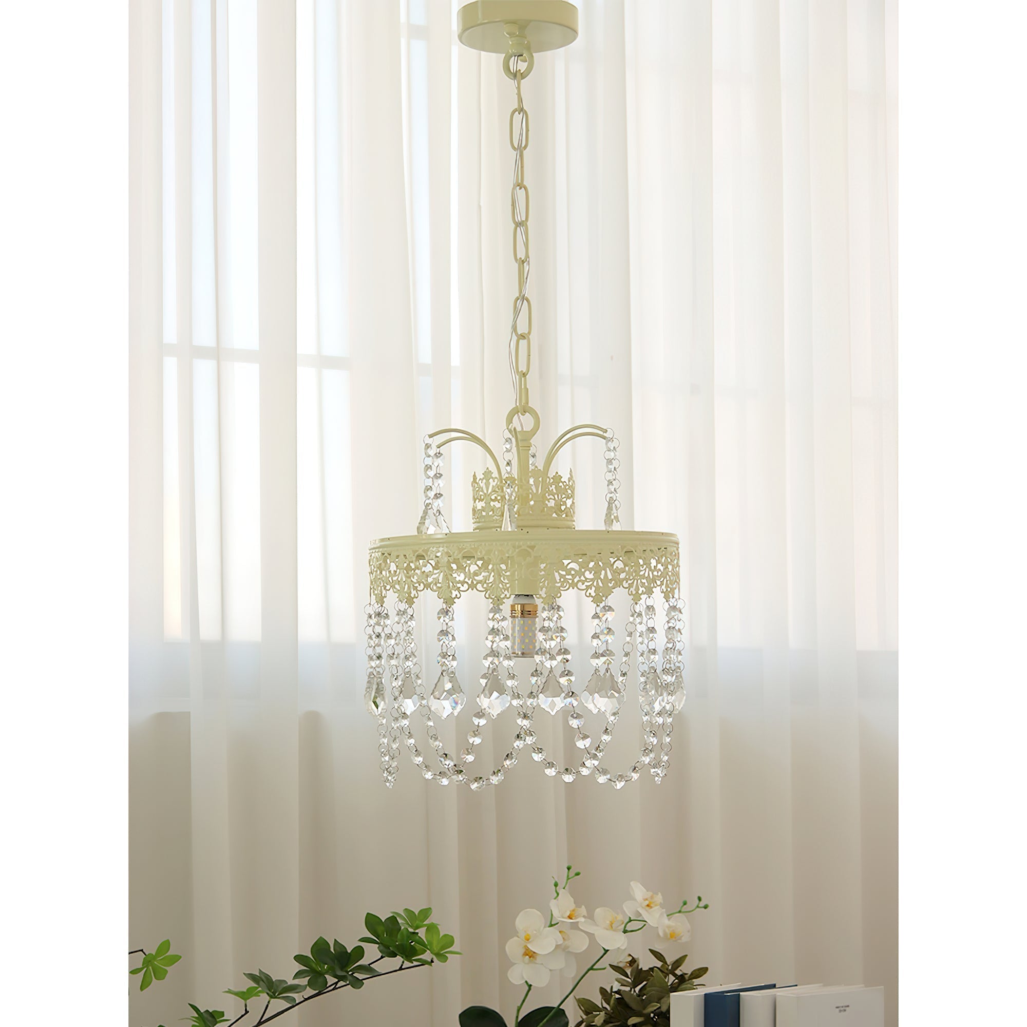 Ershaa Lustre Métal Cristal Luxe Postmoderne