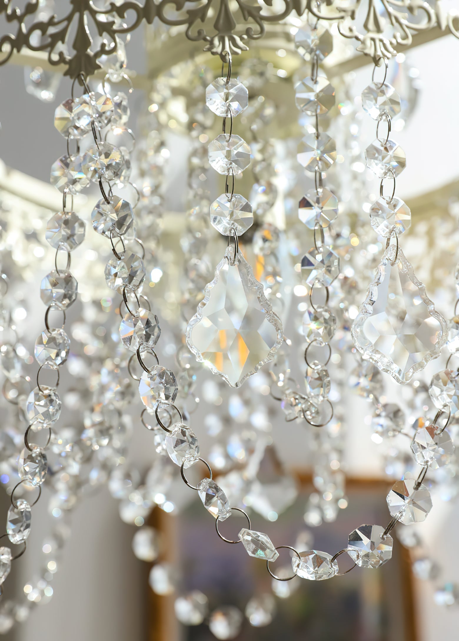 Ershaa Lustre Métal Cristal Luxe Postmoderne