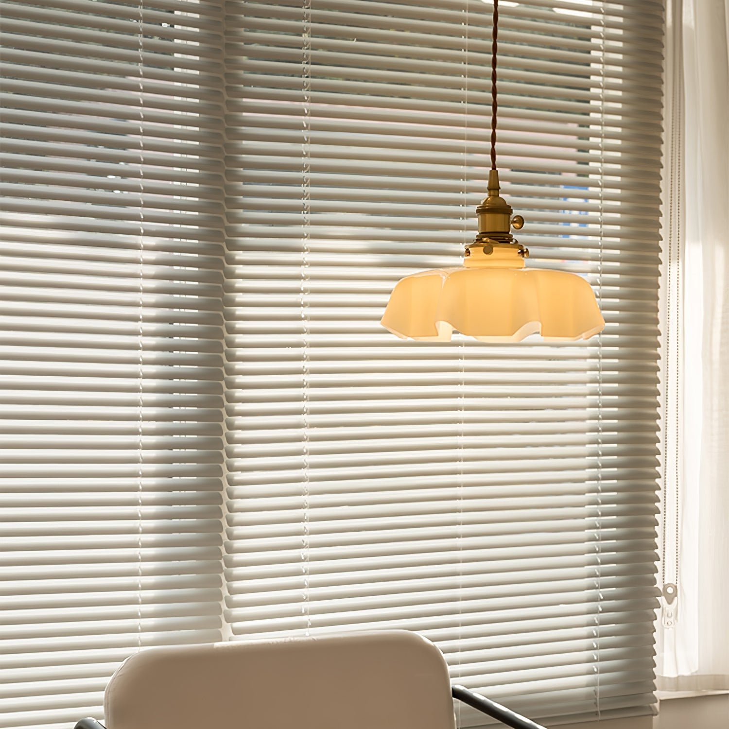 Lustra Suspension Fleur Française pour Salle à Manger