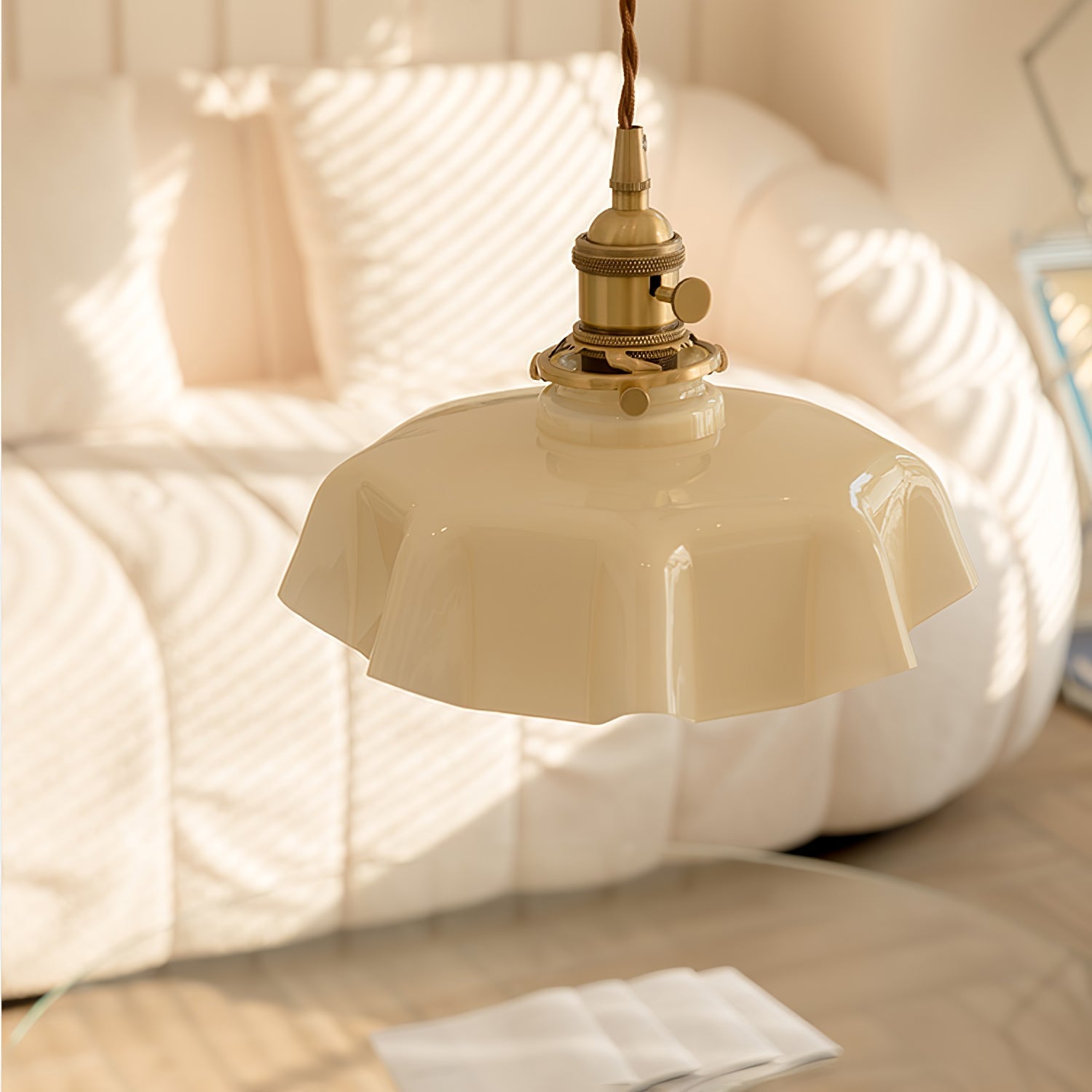 Lustra Suspension Fleur Française pour Salle à Manger