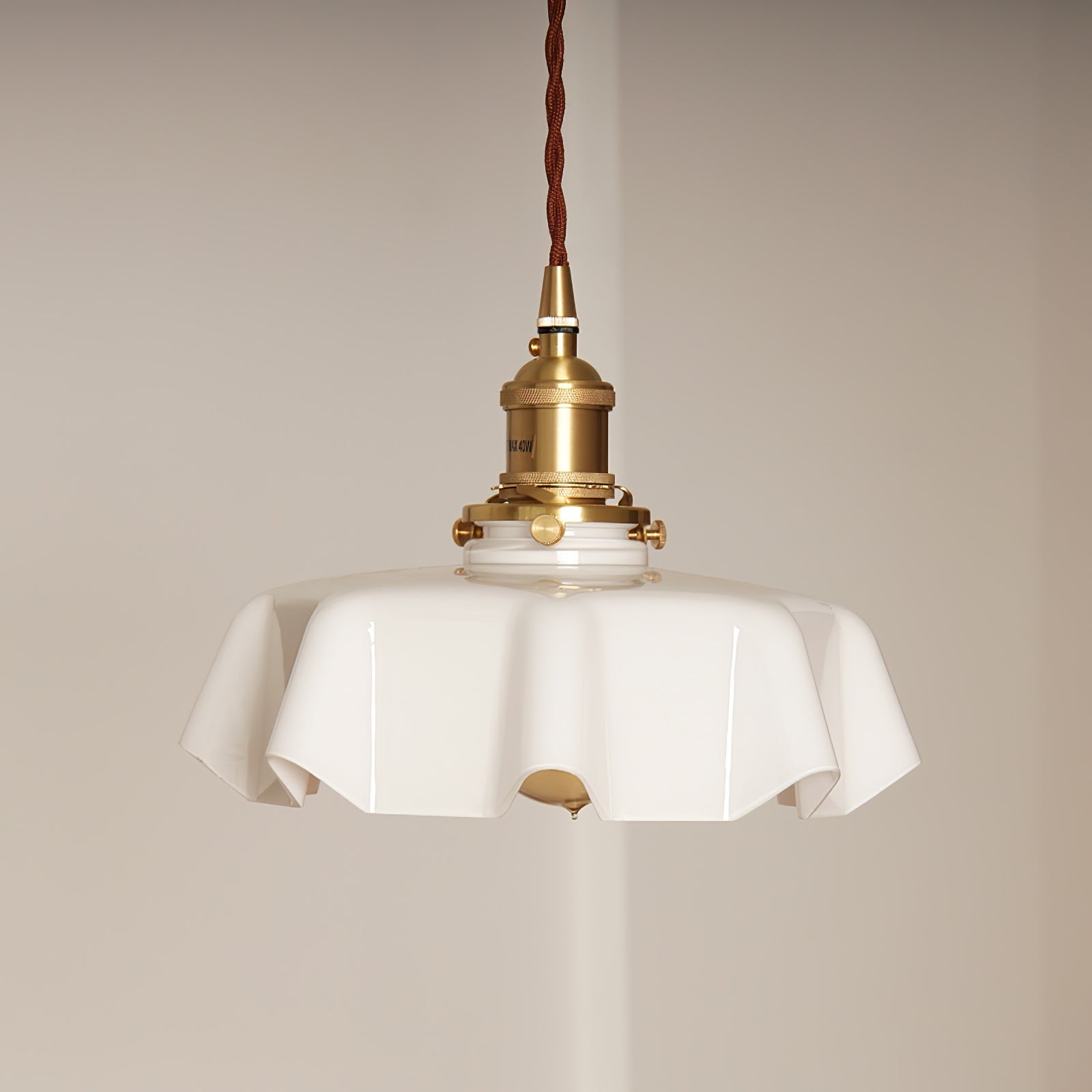 Civen Suspension Fleur  Verre