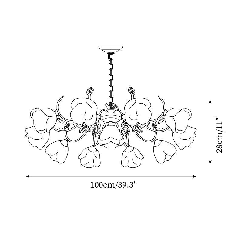 Siena Lustre Floral Pétale Romance