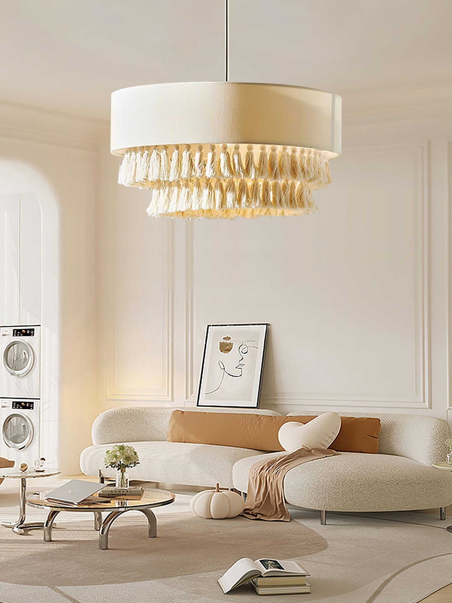 Cicaros Postmoderne Luxe Tissu Suspension