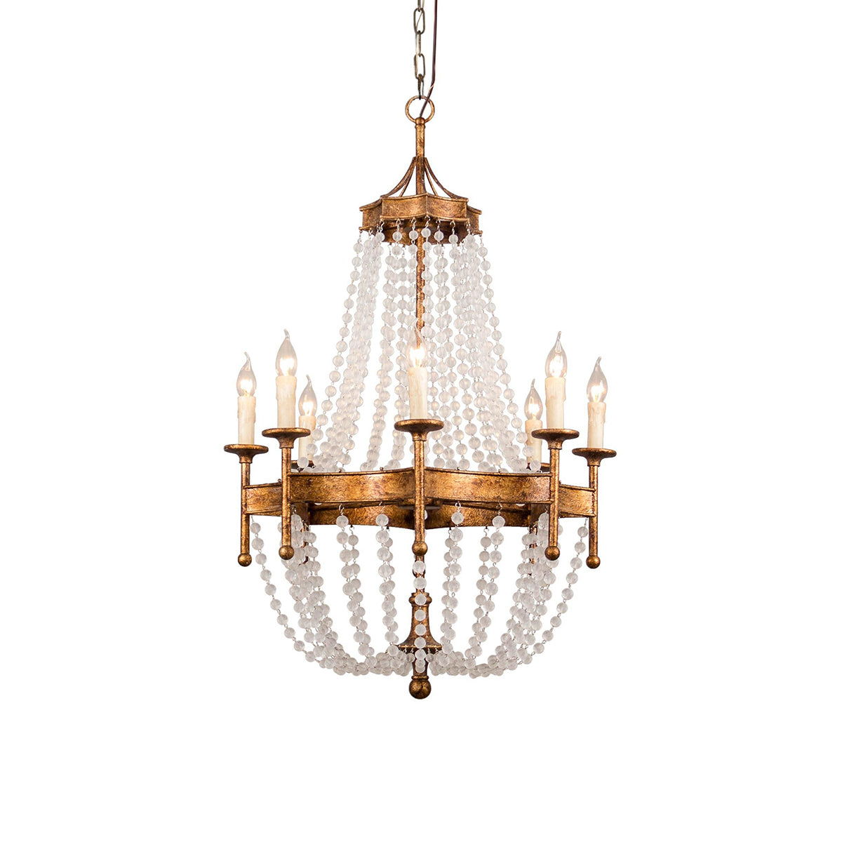 Zavela Lustre Cristal Perle Luxe Postmoderne