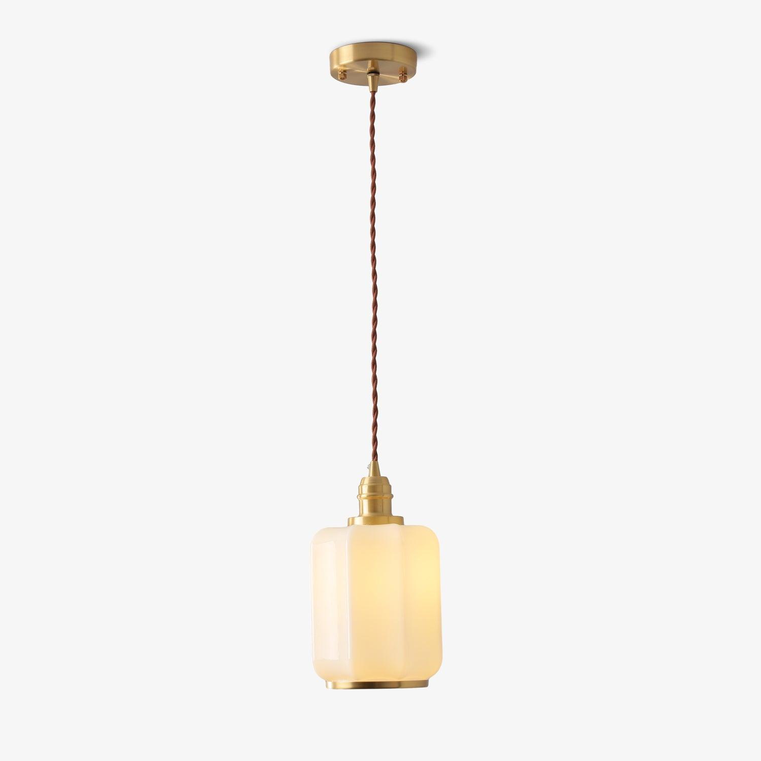 Lume Suspension en Laiton Vintage
