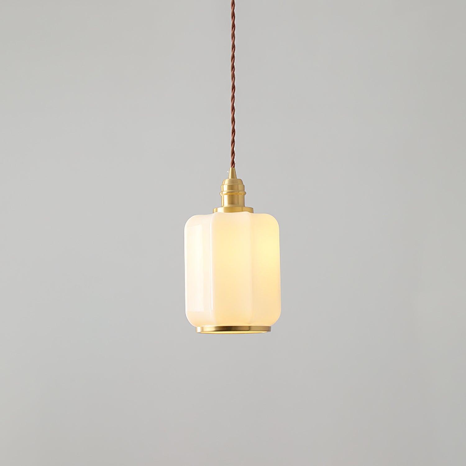 Lume Suspension en Laiton Vintage