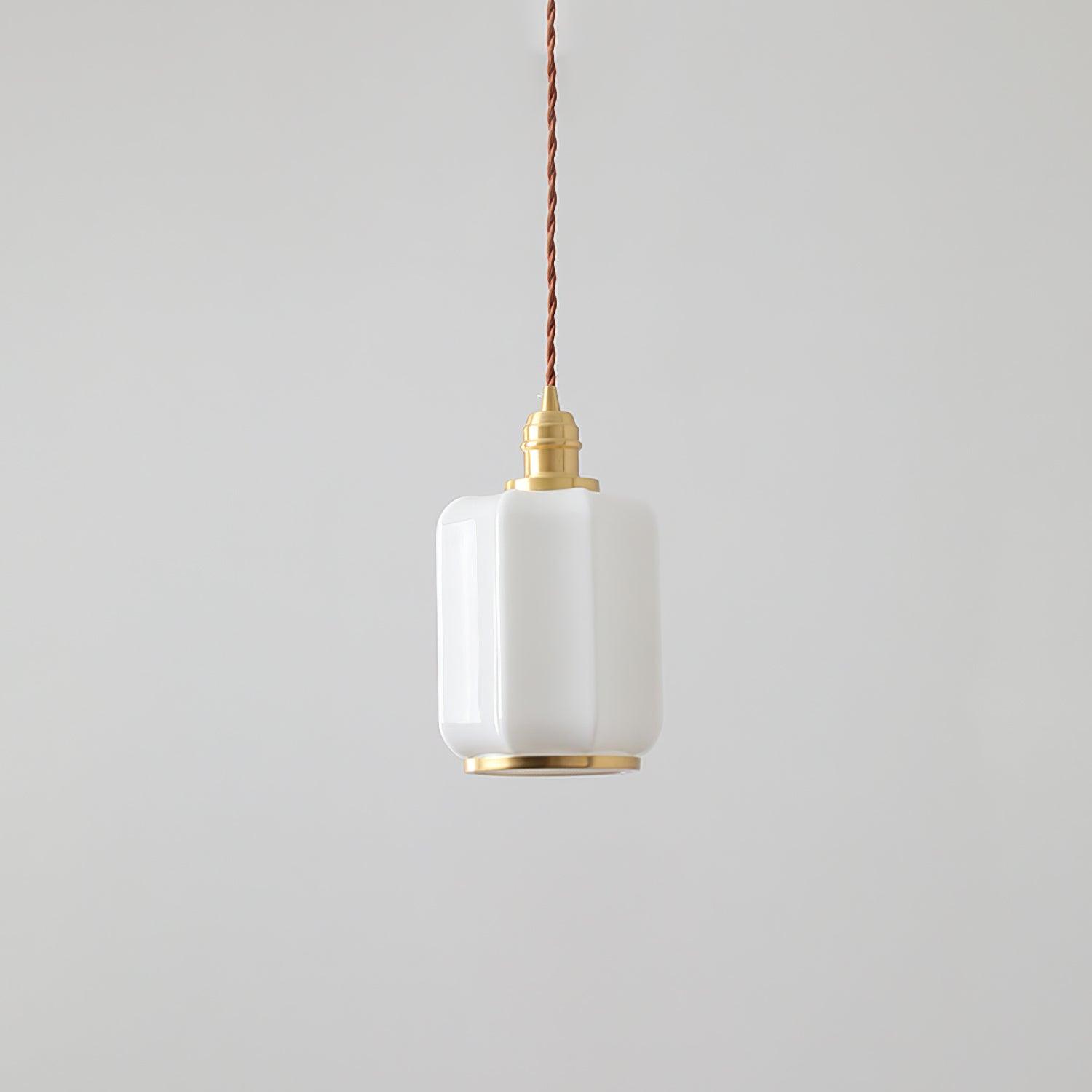 Lume Suspension en Laiton Vintage
