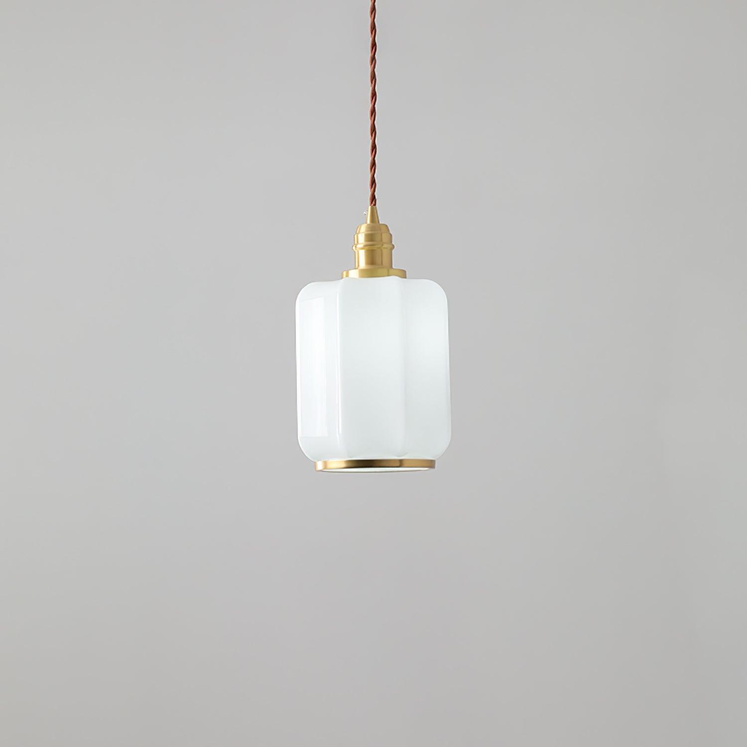 Lume Suspension en Laiton Vintage