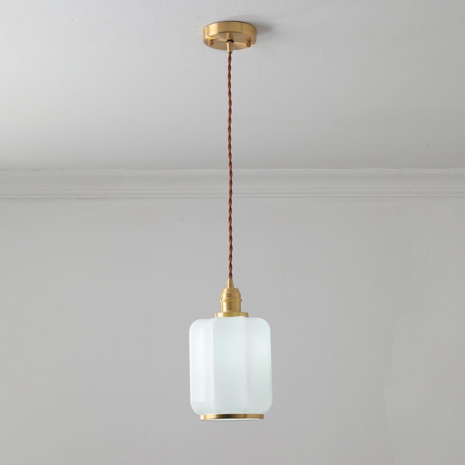 Lume Suspension en Laiton Vintage