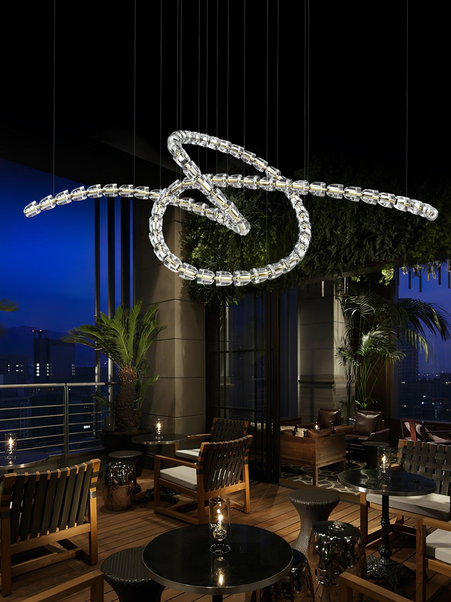Aurvelis Moderne LED Lustre